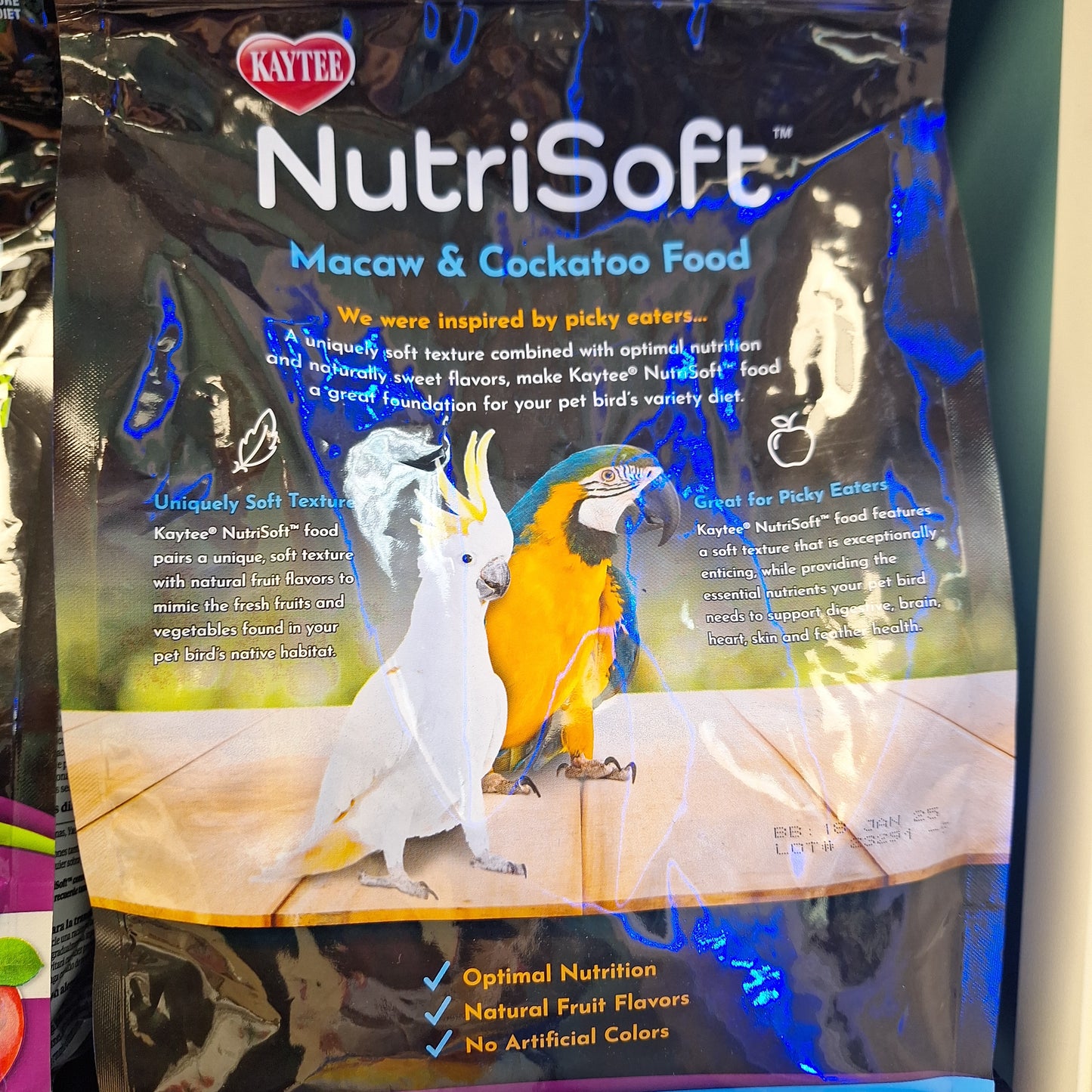 Kaytee NurtaSoft Pellets Macaw & Cockatoo