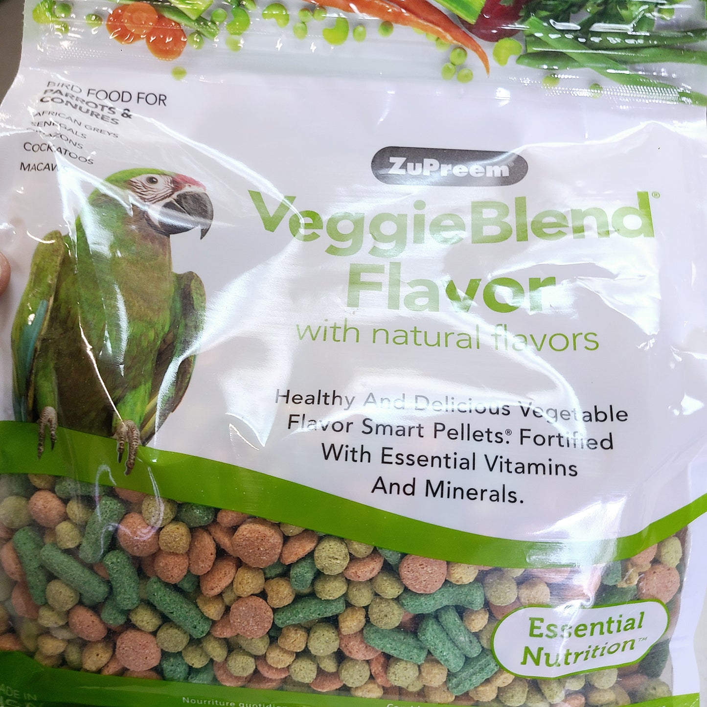 Zupreem Veggie Blend LG 3.25lbs