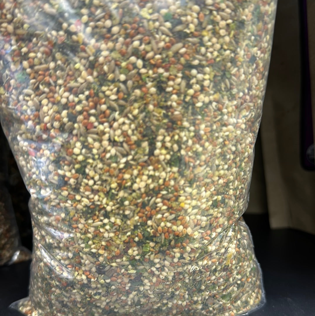 nature's garden seed company ISLAND TREATS NATURES GARDEN SM 24oz – Brenda & Billy's Aviary, Inc.®