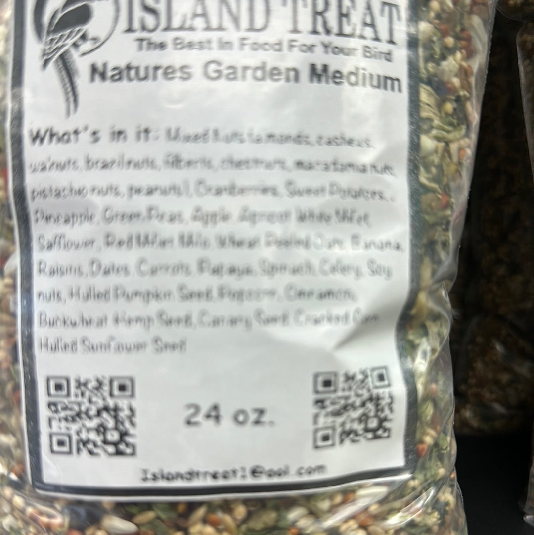 ISLAND TREATS NATURES GARDEN MED 24oz