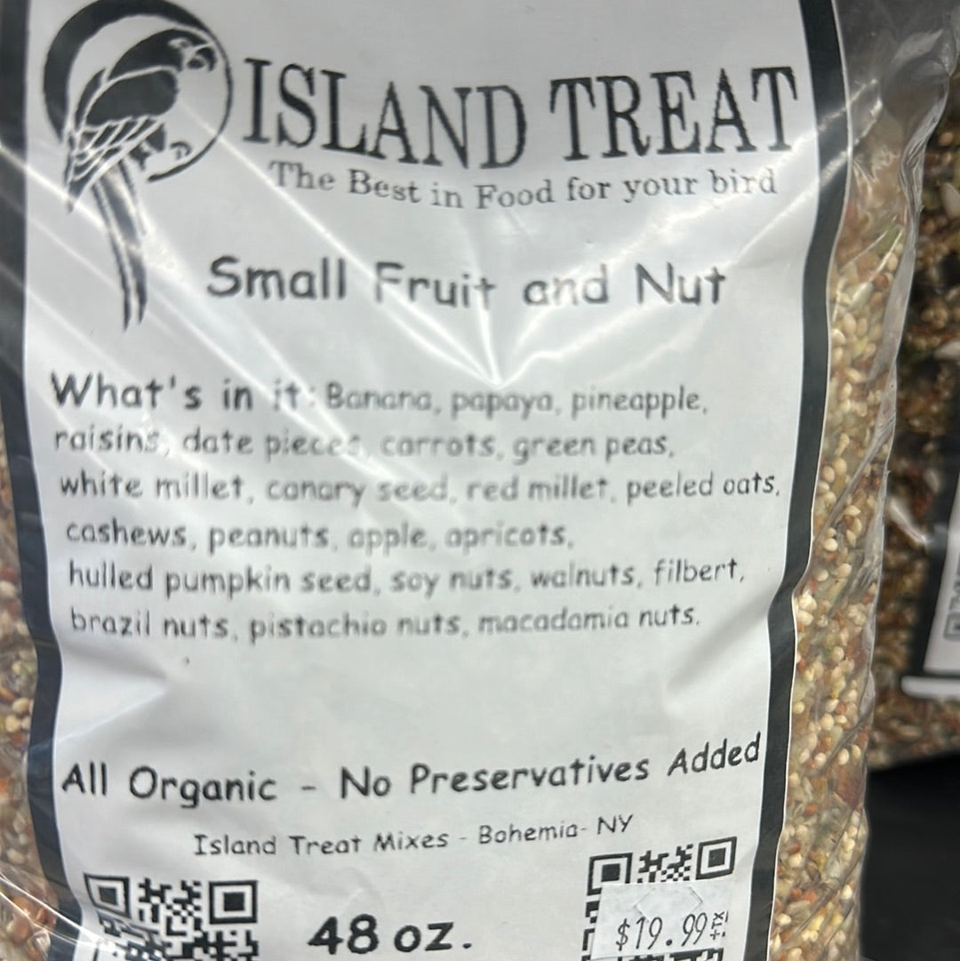 ISLAND TREATS SM FRUIT & NUT 48oz