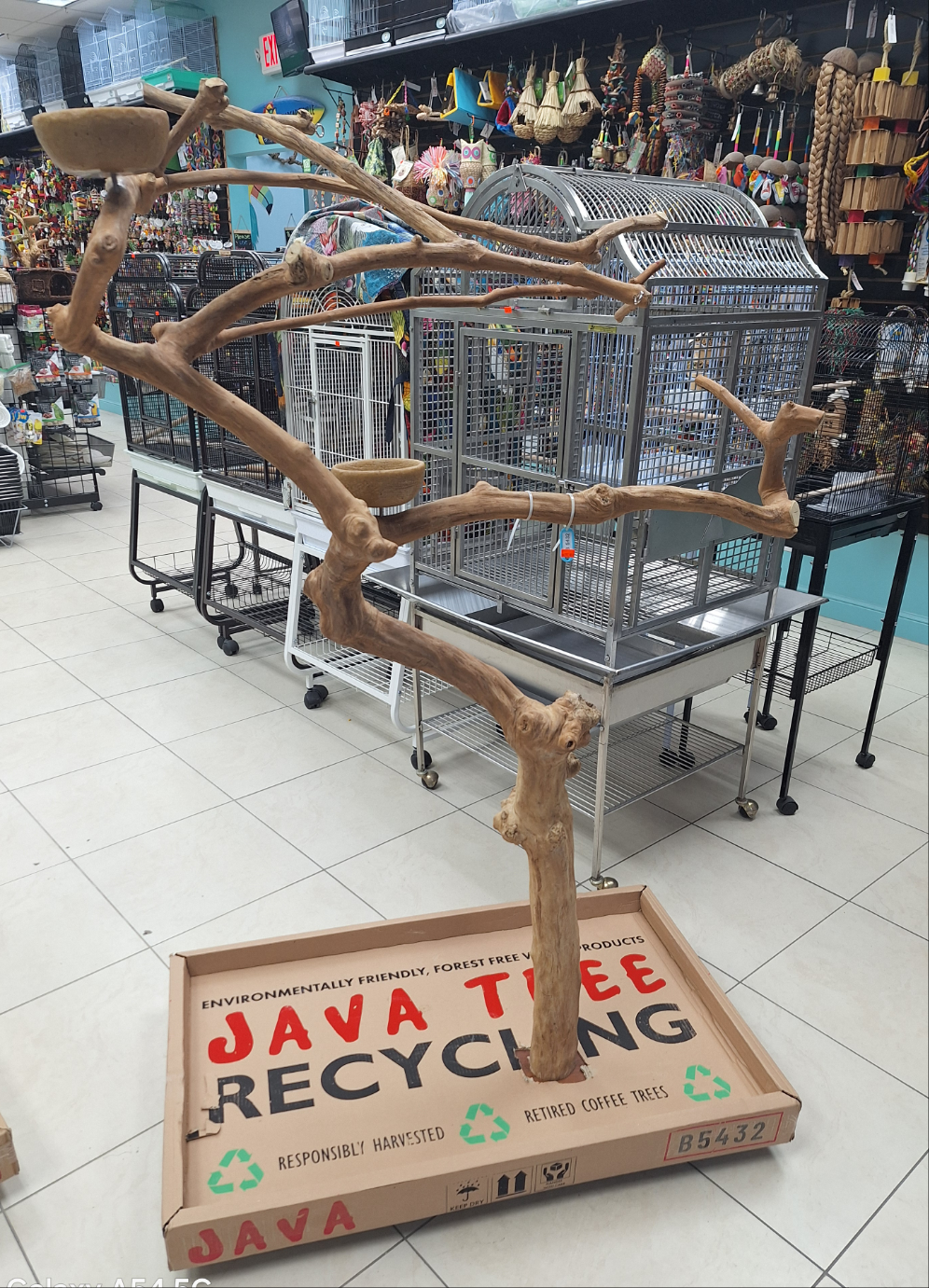 Java wood Tree stand