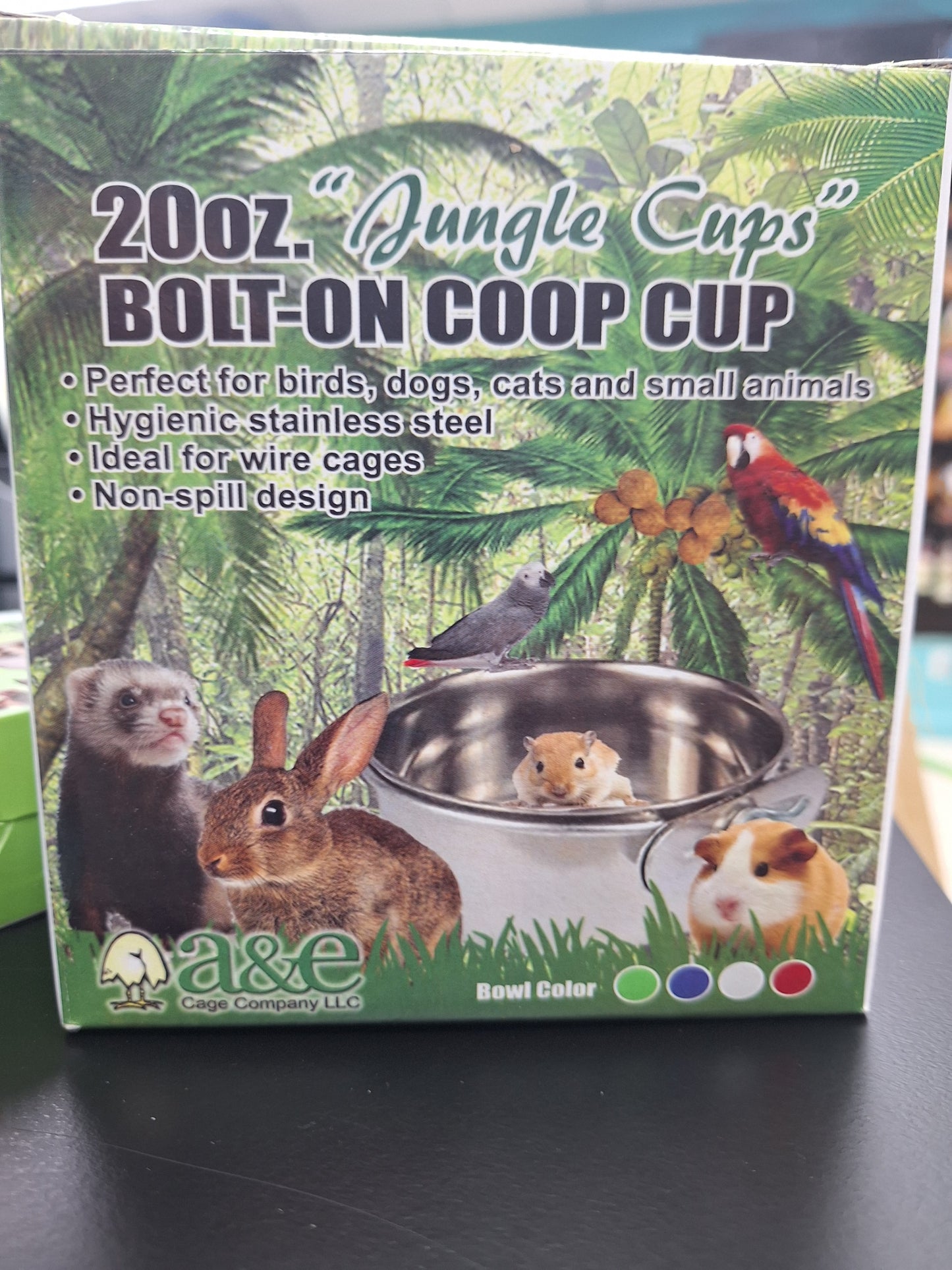 20oz Bolt on coop cup