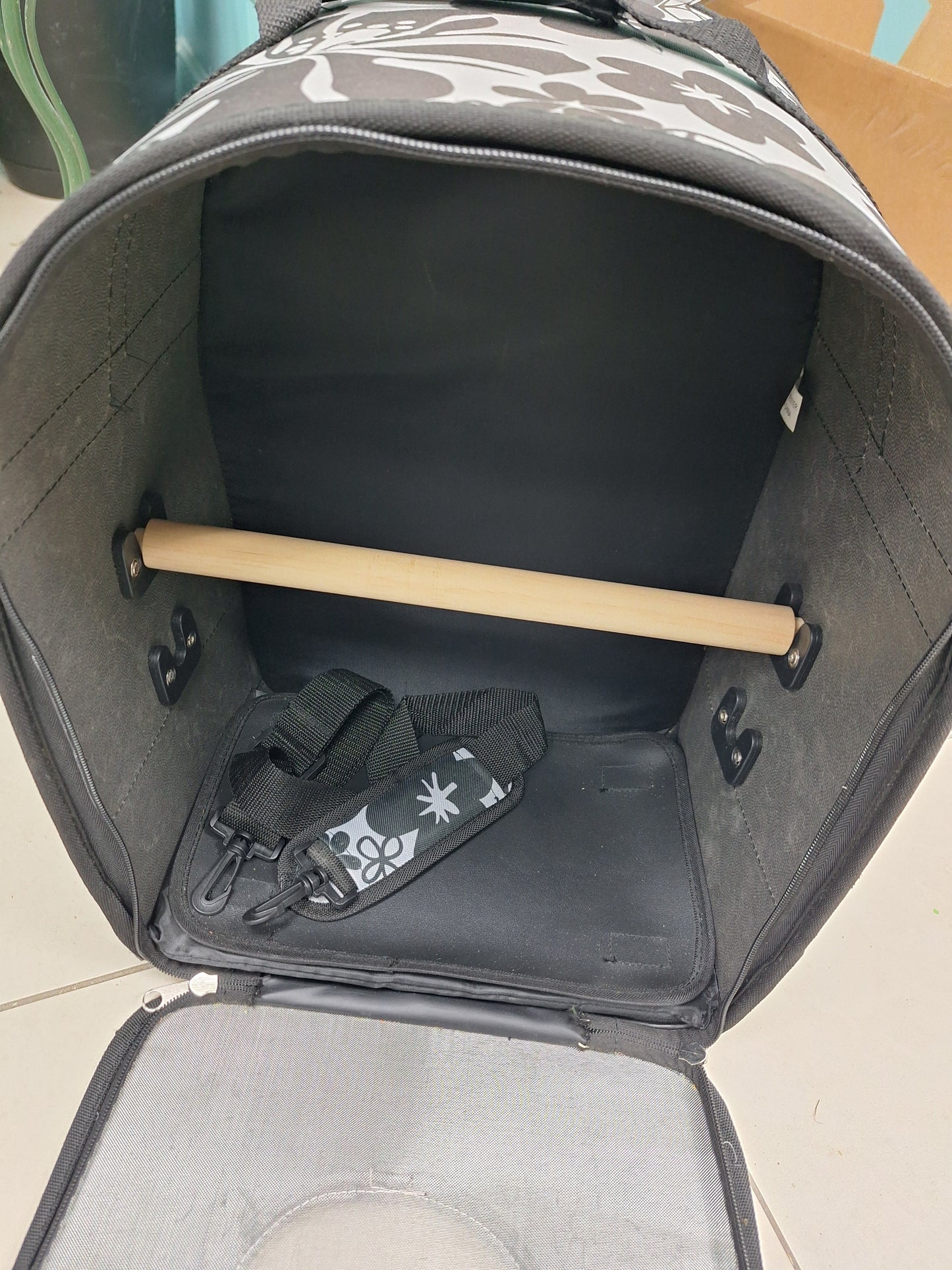 Lg Black backpack carrier