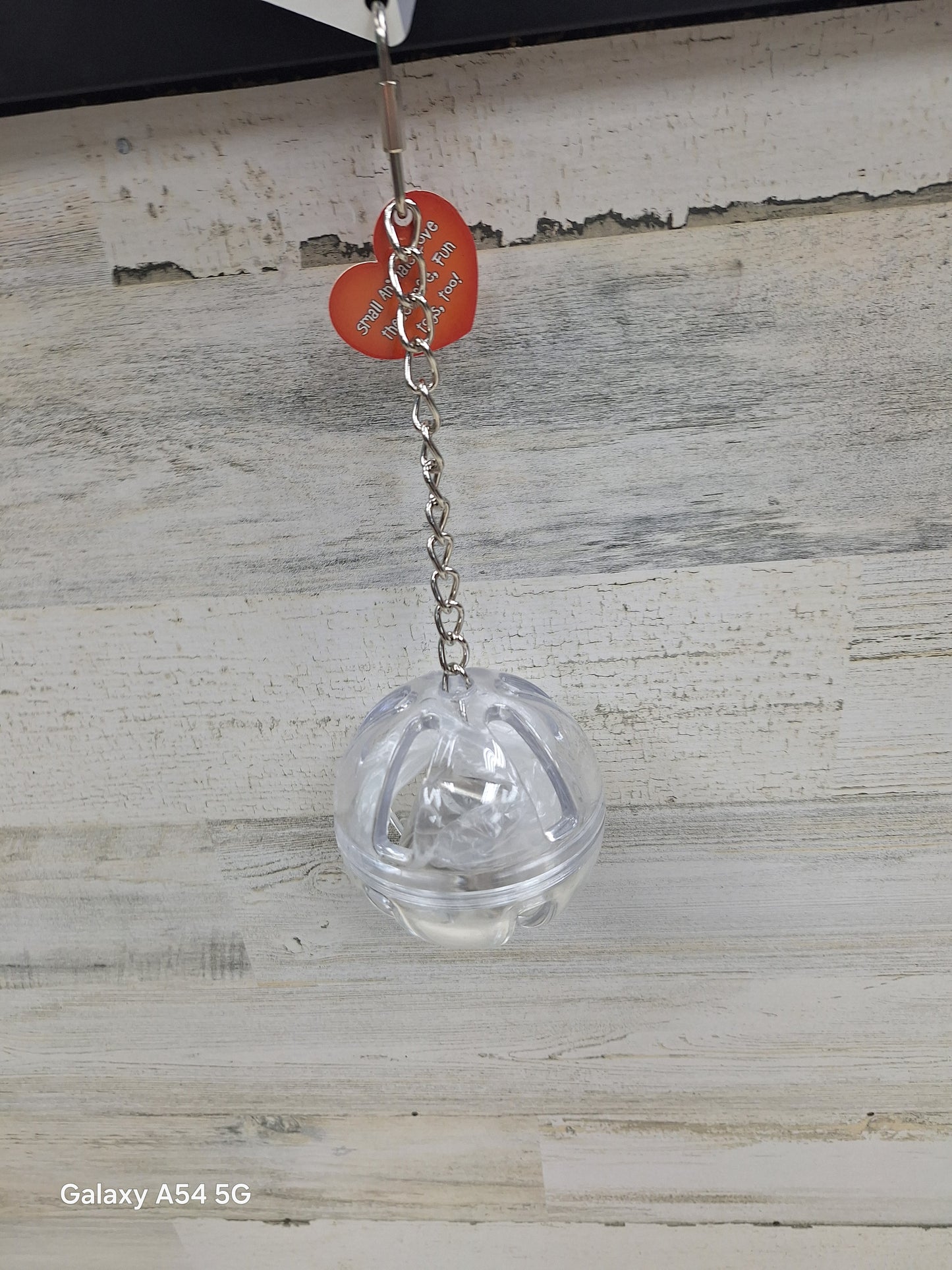 Hanging Foraging Ball with Bell