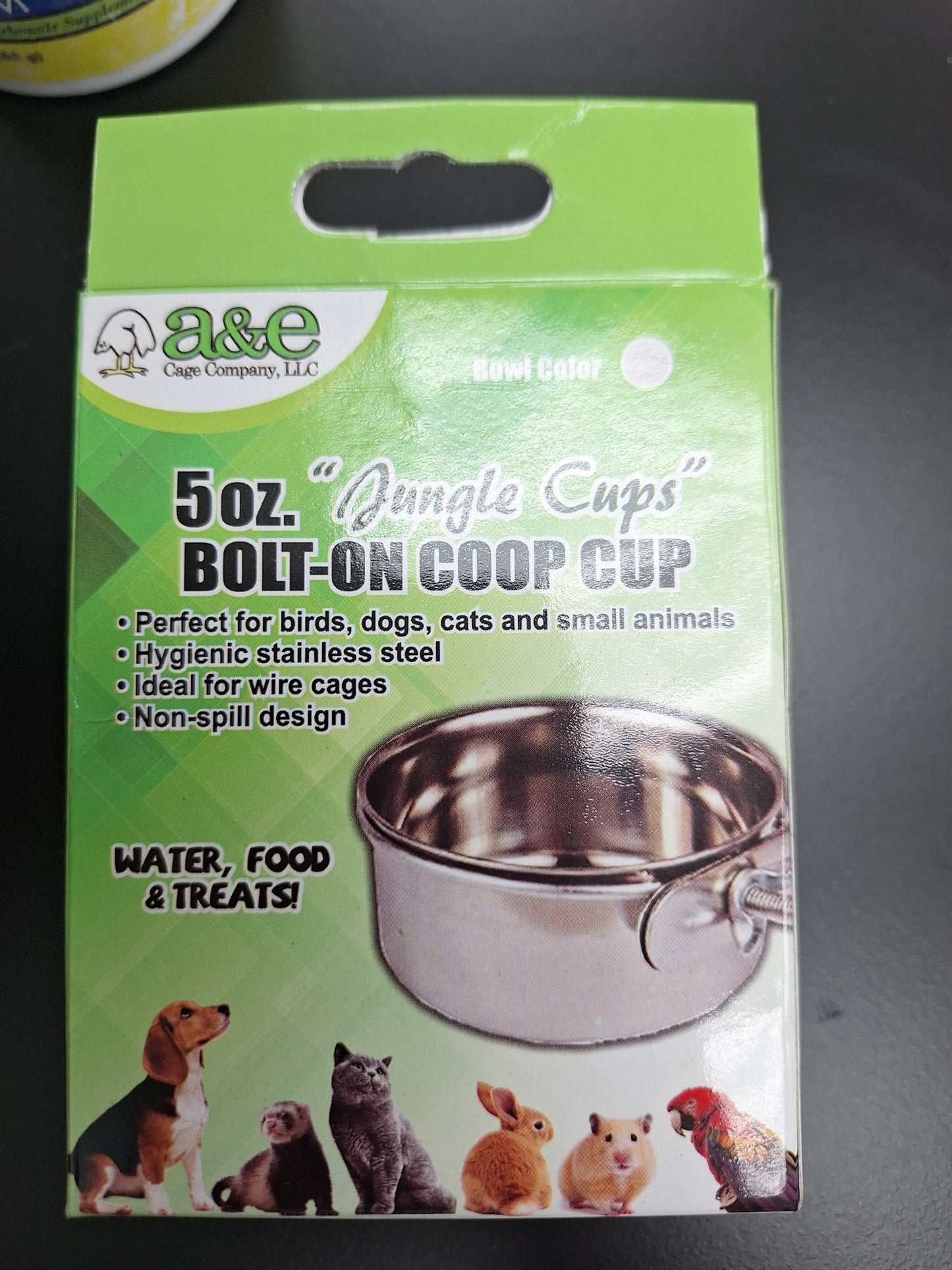 5oz bolt on coop cup