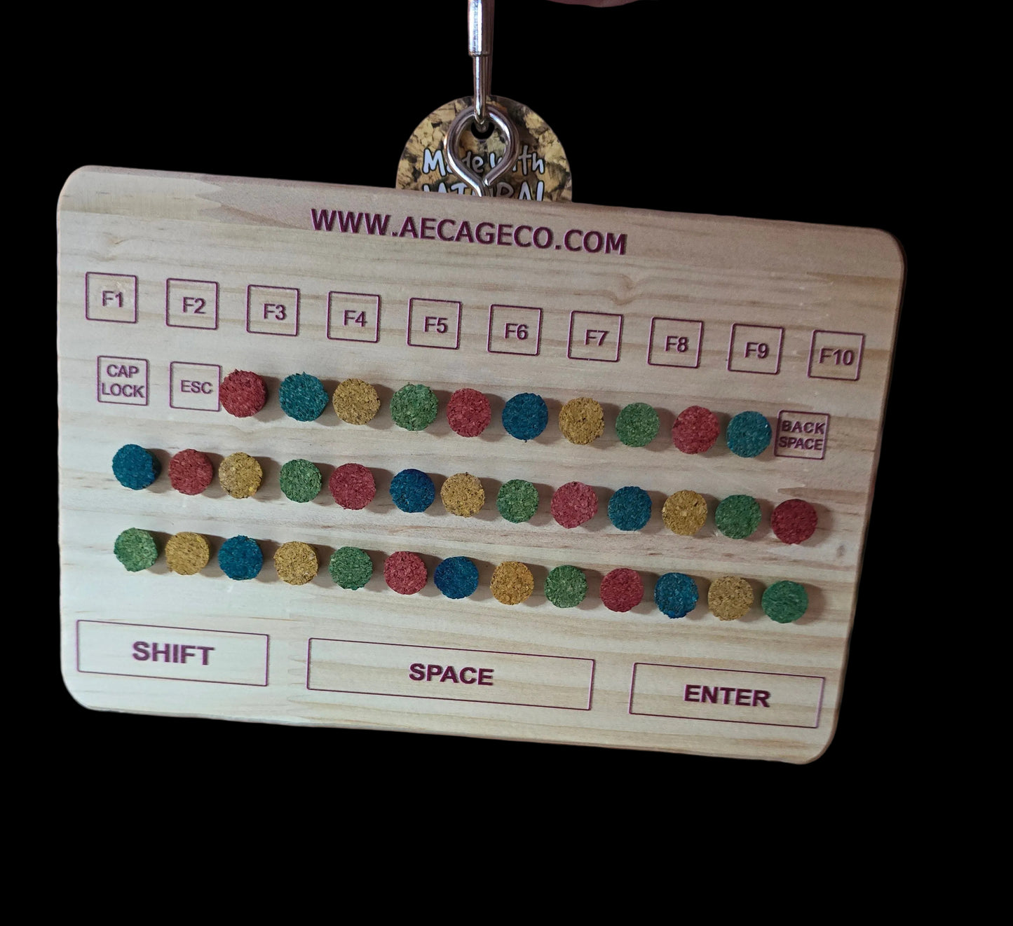 Wood and Cork Keyboard HB1537