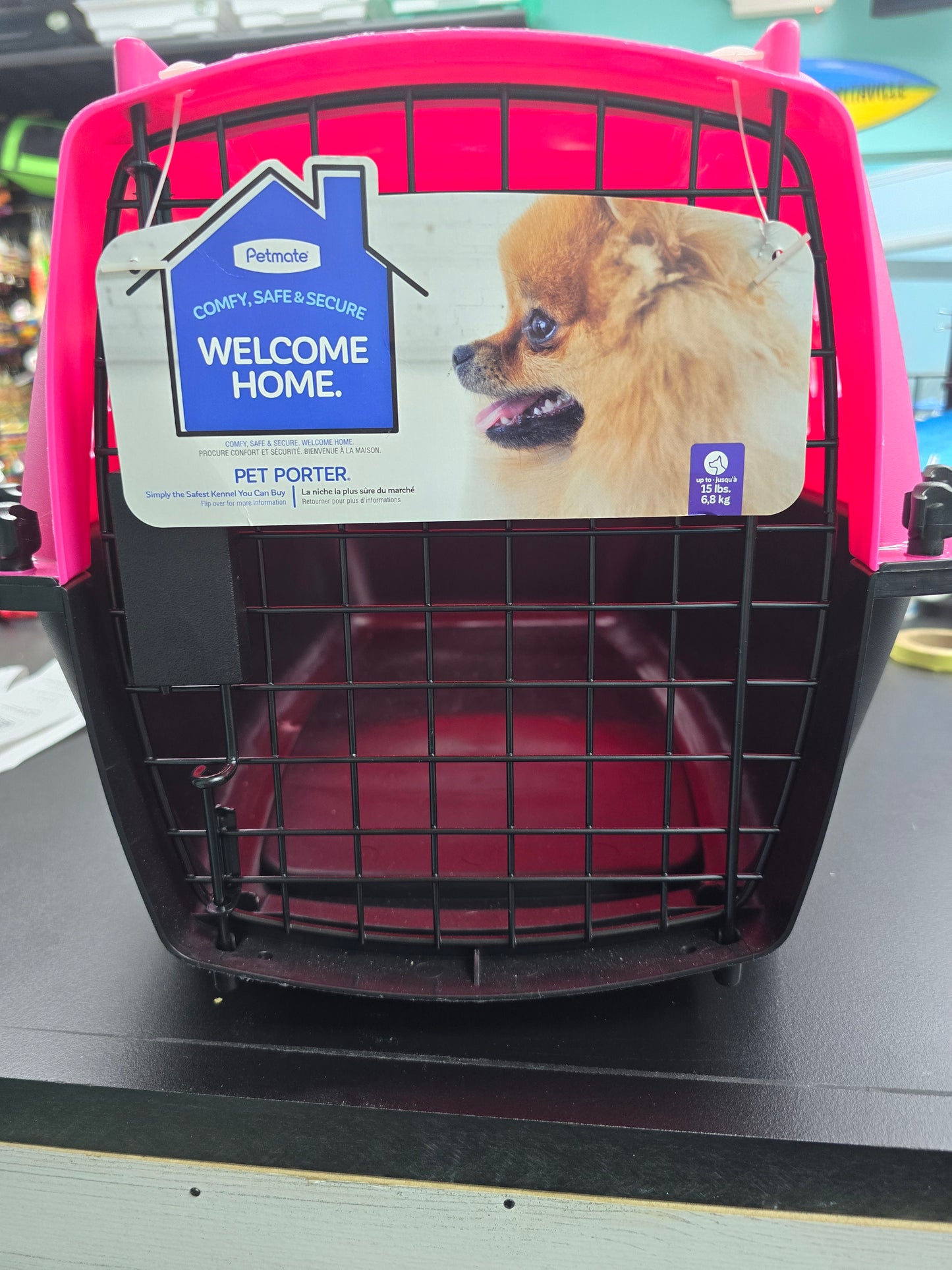 Petsmate travel carrier 24" rose