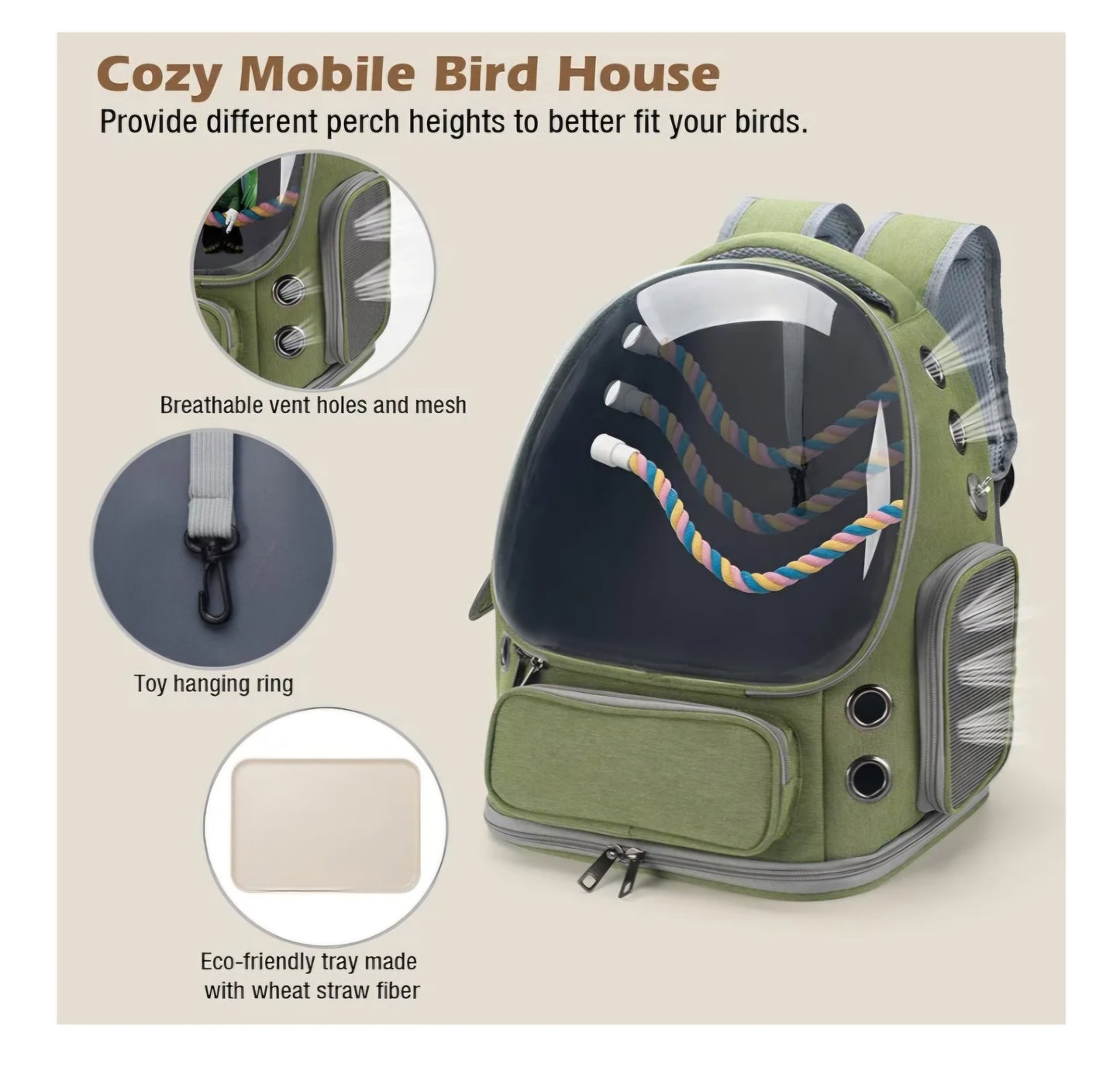 Cozy Backpack carrier
