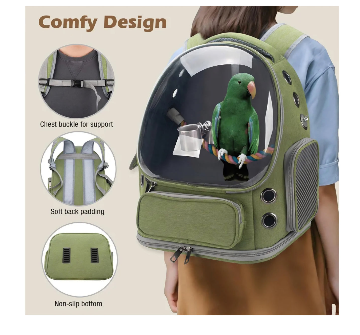 Cozy Backpack carrier