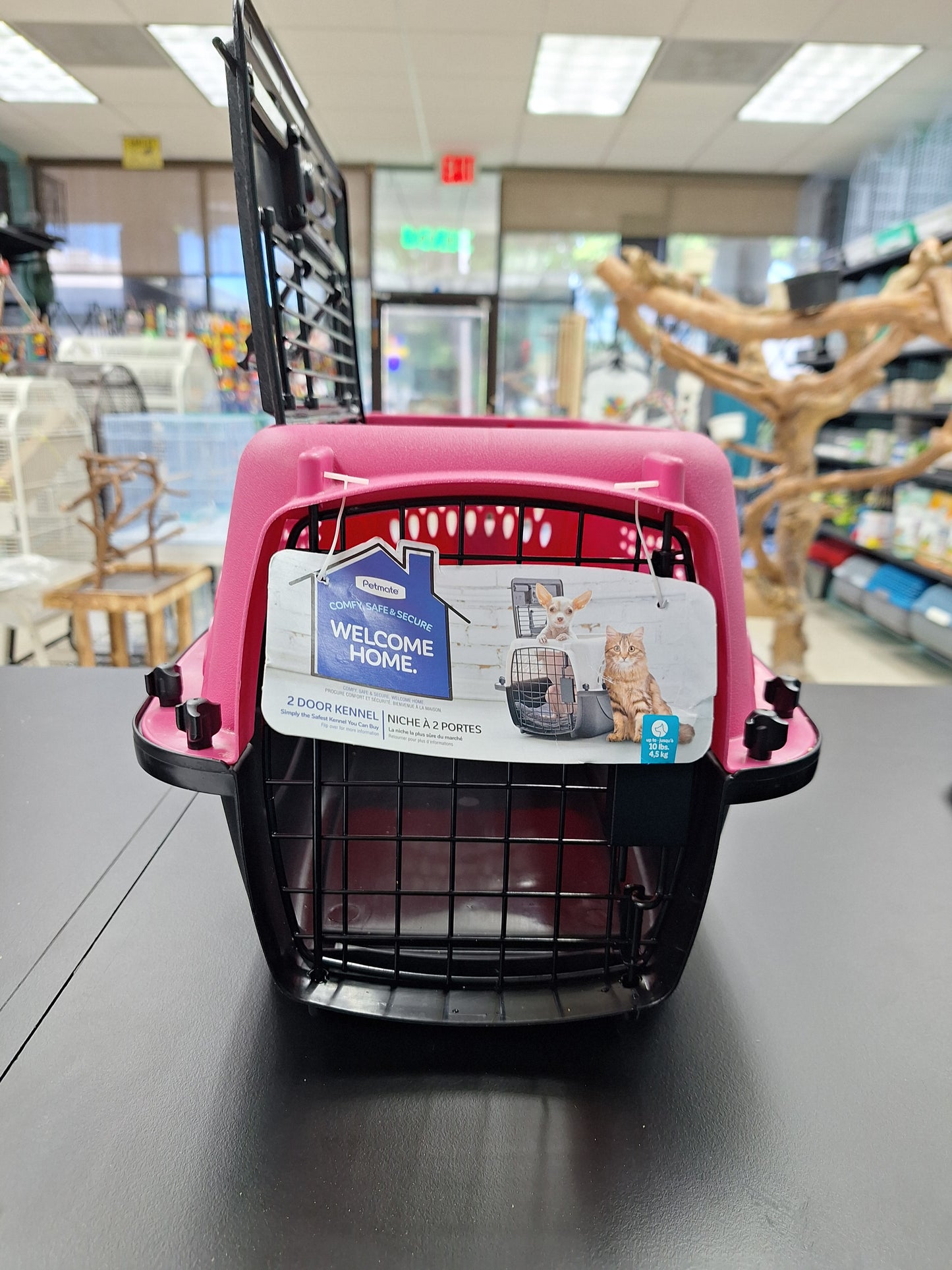 Petmate travel carrier rose
