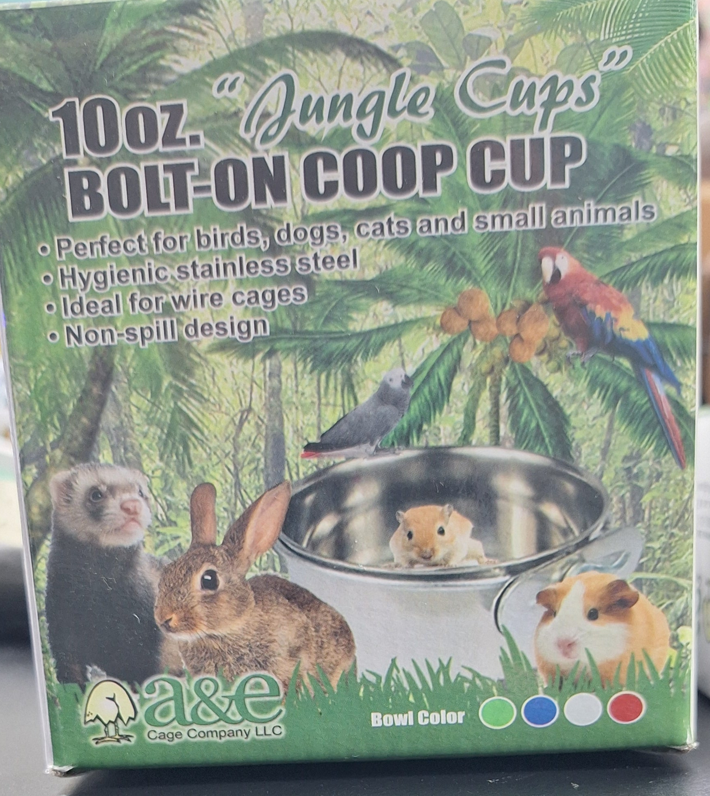 10oz Bolt on coop cup