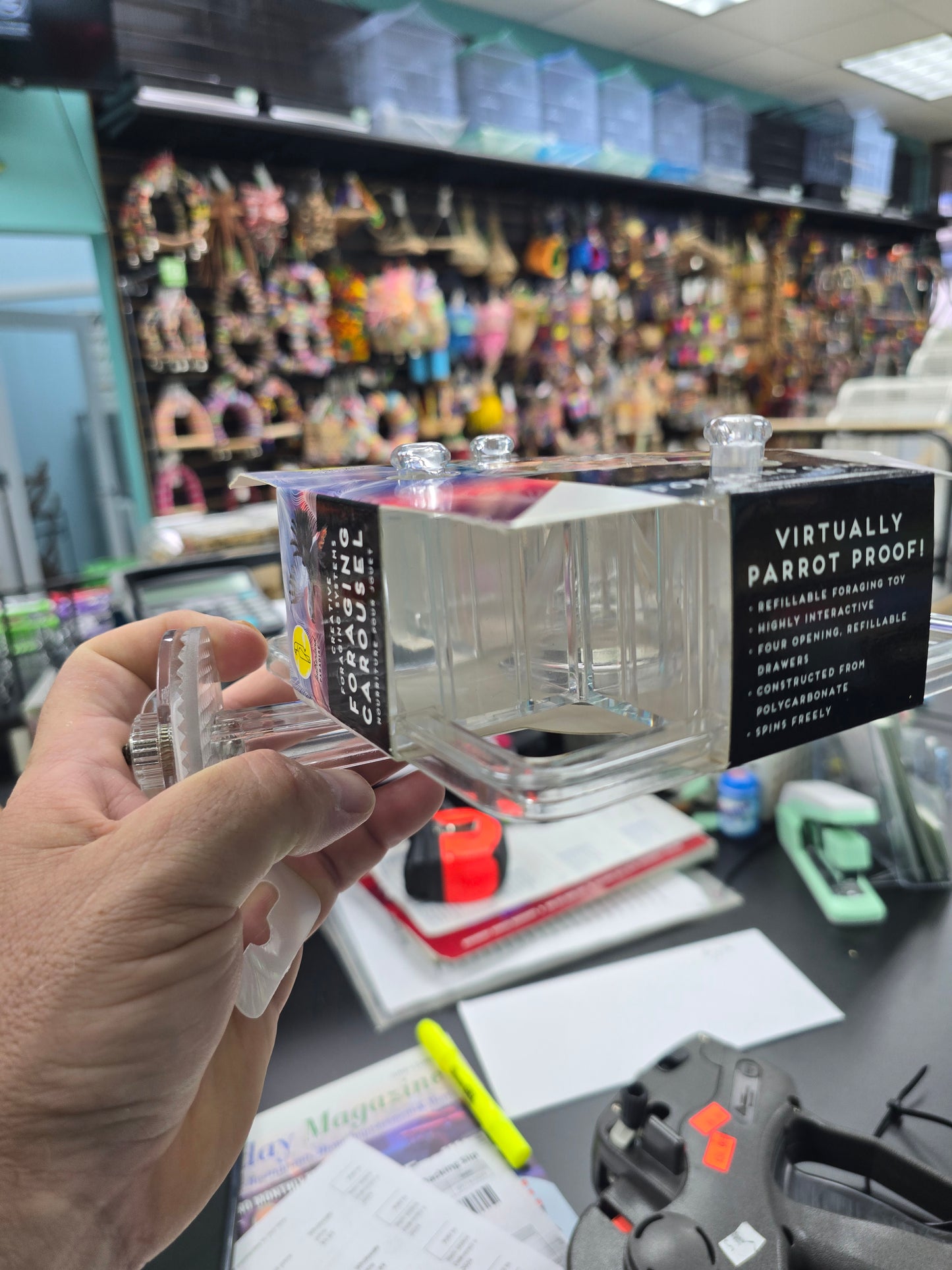 Foraging Spinning Carousel