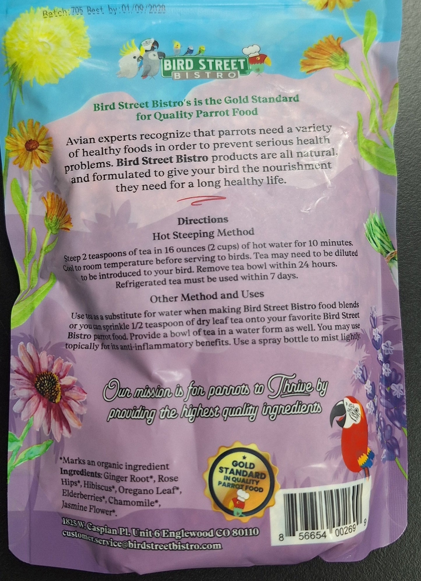 Bird Street Bistro Halcyon Tea 3oz