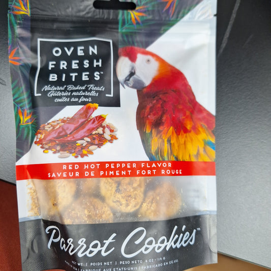 Oven fresh bites Parrot cookies