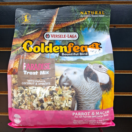 Goldenfeast Paradise Mix.  Parrot & Macaw