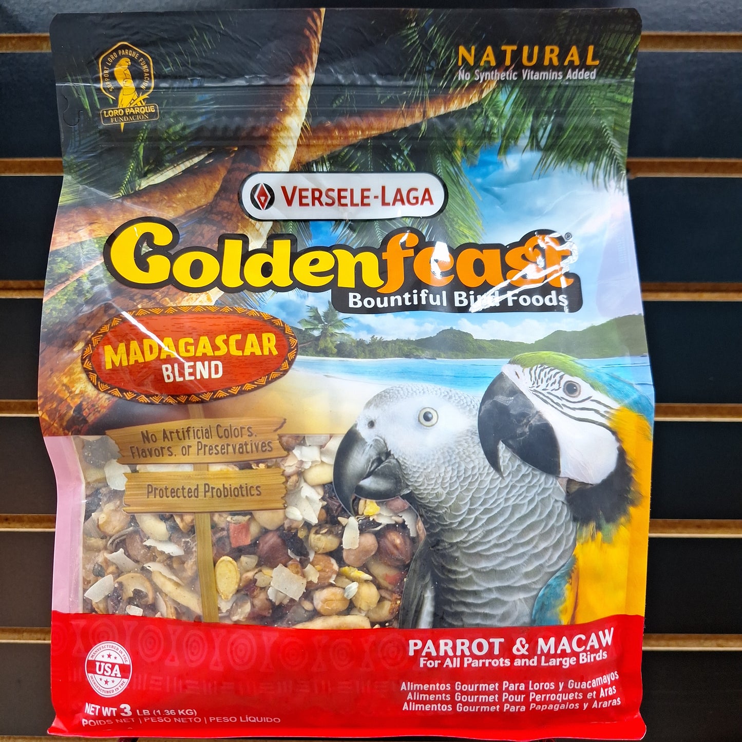 Goldenfeast Madagascar Blend Parrot &Macaw