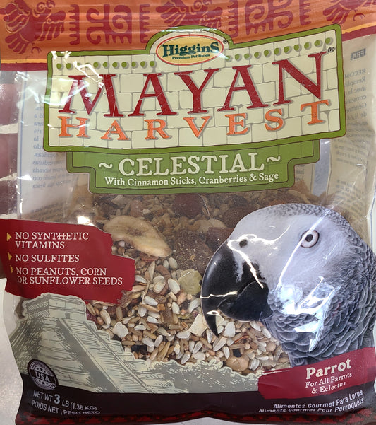 Higgins Mayan Harvest Celestial parrot 3lb