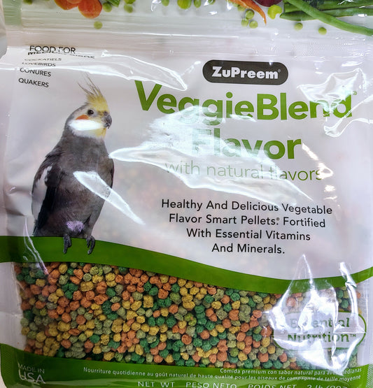 Zupreem Veggie Blend Med 2.0lb