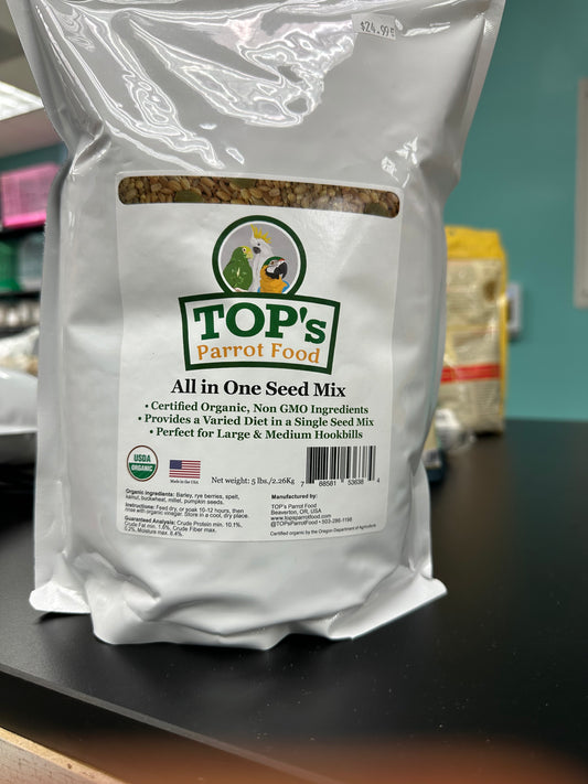 Top’s Parrot food All in One Seed