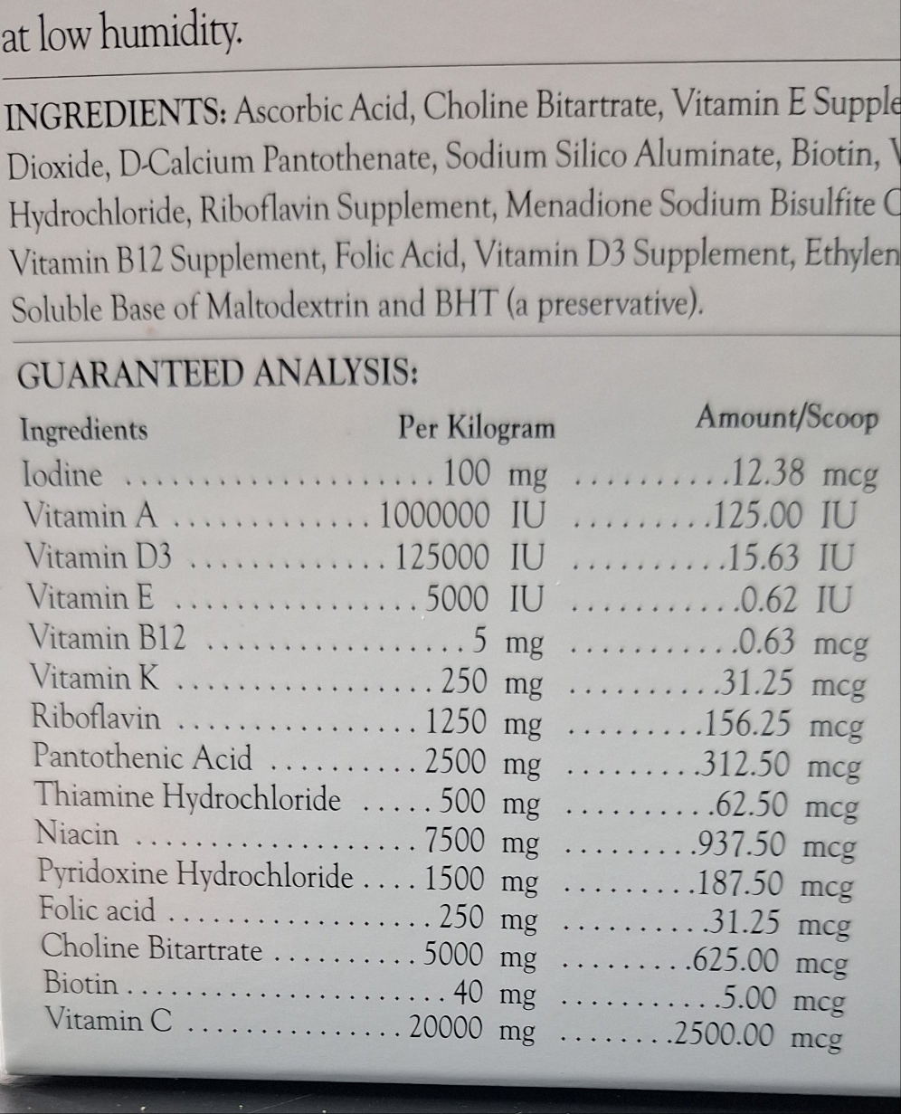 Lafeber's Bird Vitamins 1.25oz