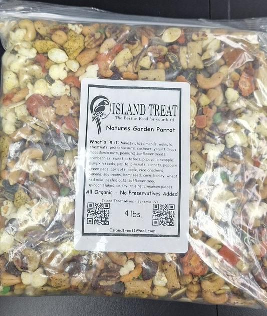 ISLAND TREATS Garden Parrot 4lb