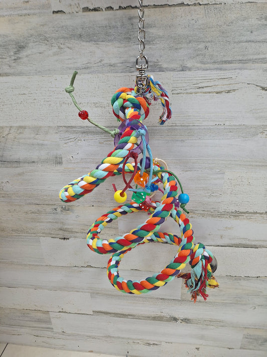 Large rope boing toy