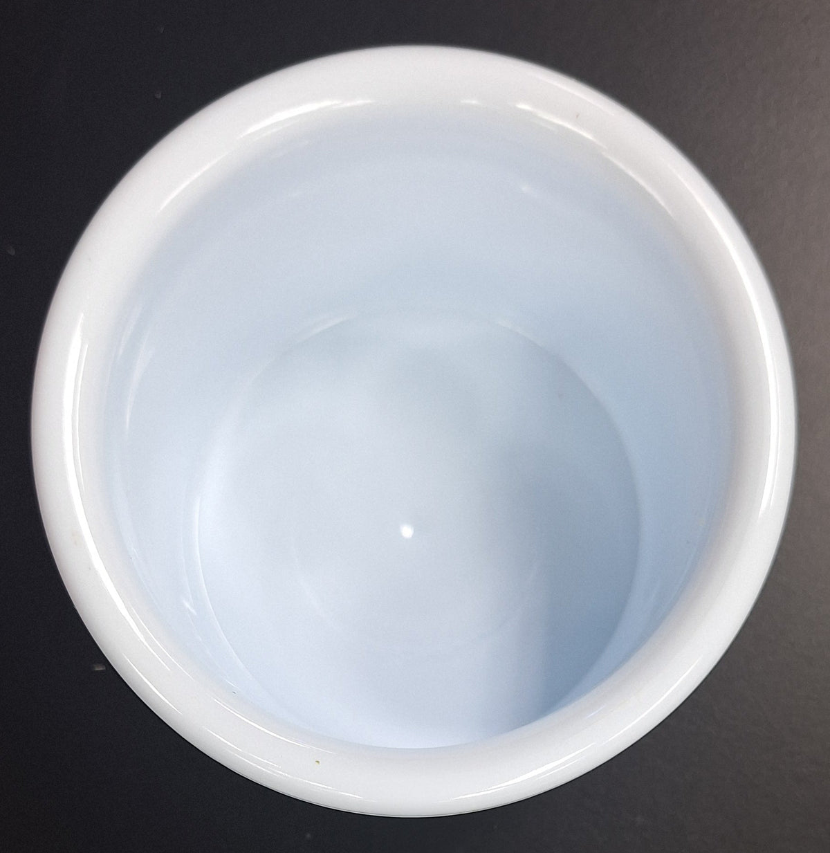 16oz white feeding crock