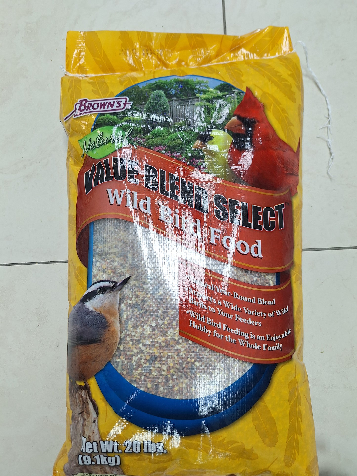 Browns wild bird food