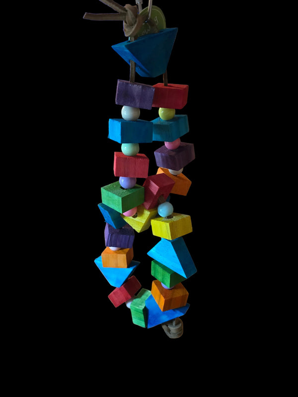 Blocks & Bead banging wood toys HB1524 – Brenda & Billy's Aviary, Inc.®
