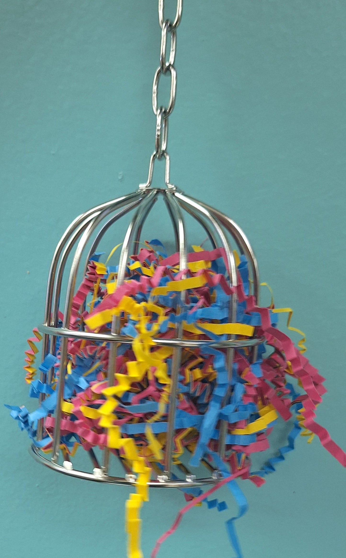 Mini stainless steel foraging cage