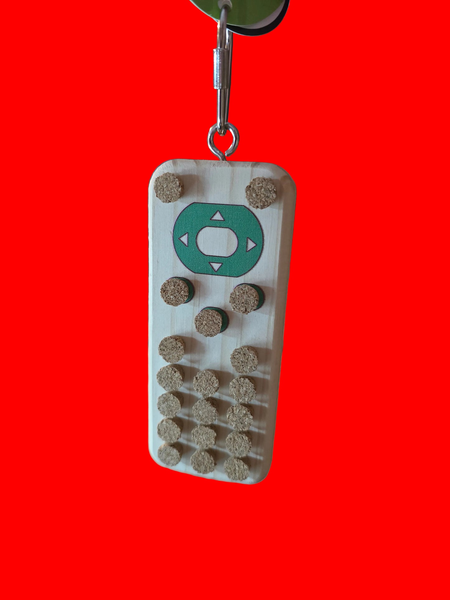 Wood and cork remote