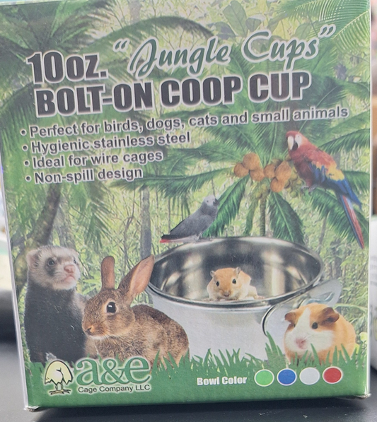 10oz Bolt on coop cup