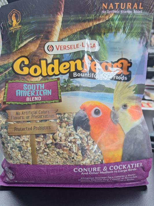 Goldenfeast South American blend Conure & cockatiel